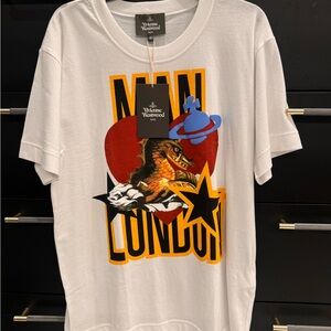 Vivienne Westwood White Graphic T-Shirt